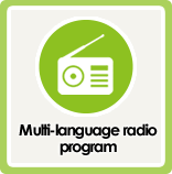 Multi-language radio program“News from MIA”